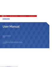 Samsung OH75F User Manual
