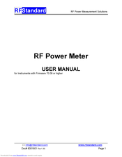 RF Standard RS-232 User Manual