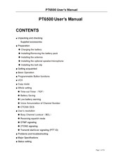 Kirisun PT6500 User Manual
