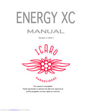 ICARO paragliders ENERGY XC Manual