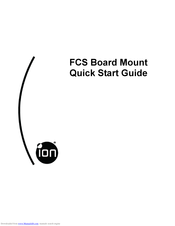 ION FCS Board Mount Quick Start Manual