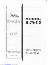 Cessna 150 Owner's Manual