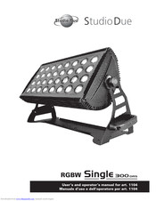 Studio Due RGBW Single 300 DRS User's And Operator's Manual