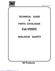 Time Module VD52C Technical Manual & Parts Catalogue