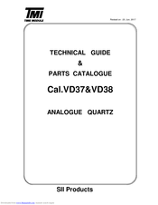 Time Module VD38 Technical Manual & Parts Catalogue