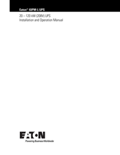 Eaton 93PM-L IAC-B Installation And Operation Manual