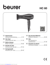 Beurer HC 60 Instructions For Use Manual