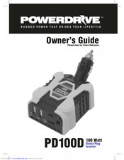 PowerDrive PD100D Owner's Manual