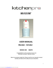 Maxim GB270 User Manual
