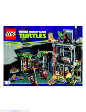 LEGO Turtles 79103 Assembly Instructions Manual