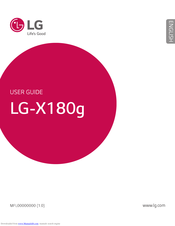 LG X180G User Manual