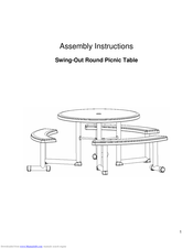 Barco Products 07GX1315 Assembly Instructions Manual