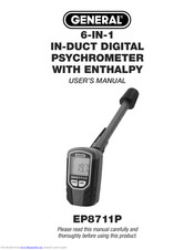 General tools EP8711P User Manual