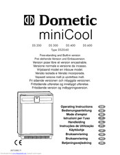 Dometic Mini Cool series Operating Instructions Manual