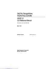 Digital Equipment HSZ40 Reference Manual