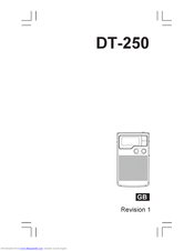 Sangean DT-250 Manual
