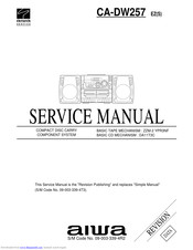 Aiwa CA-DW257 EZ Service Manual