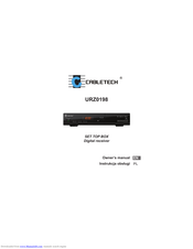 Cabletech URZ0198 Owner's Manual
