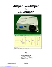 Automation Solutions microAmper Manual