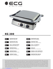 ECG KG 200 Instruction Manual