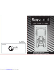 Genie CCTV Rapport mini Manual