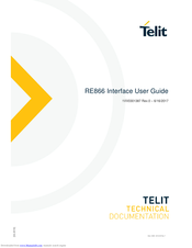 Telit Wireless Solutions RE866 User Manual