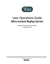 Abekas Mira User's Operation Manual