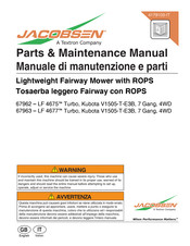 Jacobsen 67963 Parts & Maintenance Manual