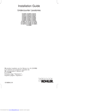 Kohler K-14195 Installation Manual