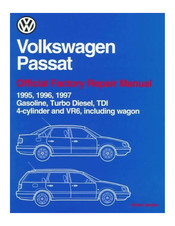 Volkswagen Passat 1997 Official Factory Repair Manual