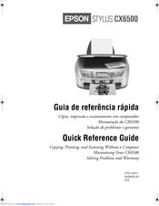 Epson Stylus CX6500 Quick Reference Manual