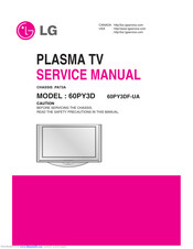 LG 60PY3DF-UA Service Manual