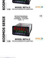 Ditel BETA-D Instruction Manual