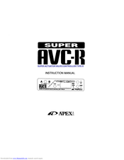 APEXi Super AVC-R Instruction Manual