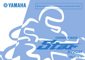 Yamaha XV250H Owner's Manual