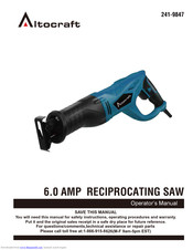 Altrocraft 241-9847 Operator's Manual