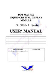 KFY G16080-1 series User Manual