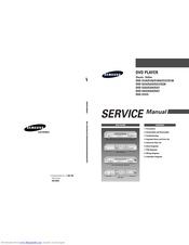 Samsung DVD-S323 Service Manual