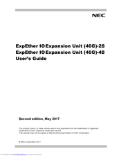 NEC ExpEther-2S User Manual