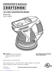 Craftsman 315.115970 Operator's Manual