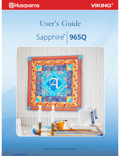 Husqvarna Viking SAPPHIRE 9650Q User Manual