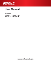 Buffalo Tech WZR-1166DHP User Manual