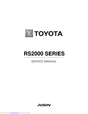Toyota SD Service Manual