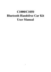 Mantis C1050 User Manual