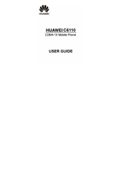 Huawei C6110 User Manual