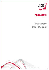 ADB P.DGA4001N Hardware User Manual