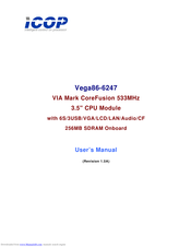 ICOP Technology Vega86-6247 User Manual