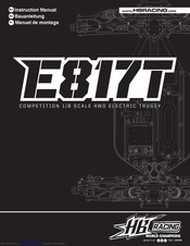 HB Racing E817T Instruction Manual