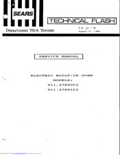 Sears 911.47890C2 Service Manual