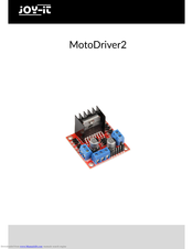 Joy-it MotoDriver2 Manual
